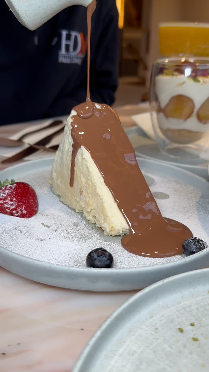 Delicious pasta and cocktail